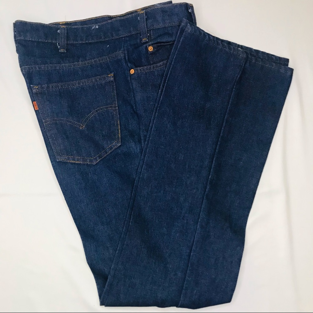 Vintage Levi's 532 Orange Tab JEANS 34x32